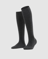 FALKE Softmerino Damen Kniestrümpfe - anthra.mel
