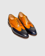 Marshall FBO - Navy/Cognac