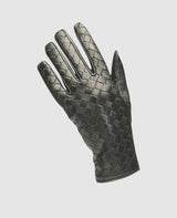 Herrenhandschuhe mit Steppung - schwarz