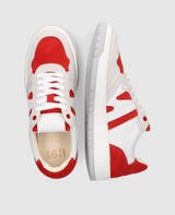 Basketball Sneaker - Weiß/Rot
