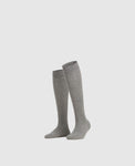 FALKE Family Damen Kniestrümpfe - greymix