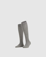 FALKE Family Damen Kniestrümpfe - greymix