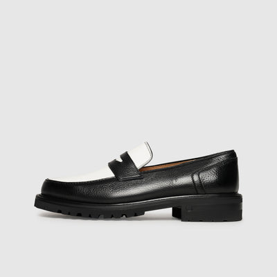 Saddle Shoes im Zweifarben-Design