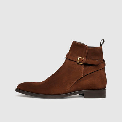 Blue Stitched Herrenschuhe