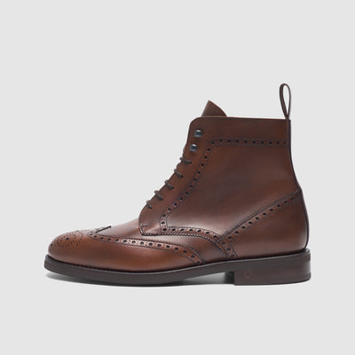Herren-Stiefel mit Lochmuster