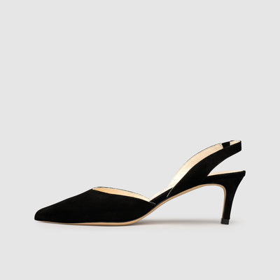 Veloursleder-Schuhe für Damen