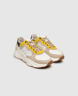 Rock - Weiß/Taupe